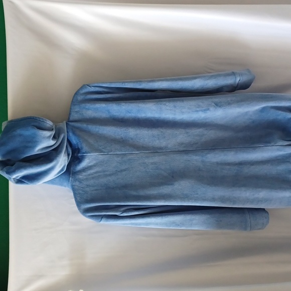 Softies “Snuggle Jumper” Velvet Super Soft 1-Pc Pajama Hood S/M Jogger - Picture 5 of 6